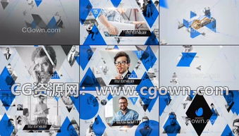 三角圖形元素公司企業(yè)商務(wù)現(xiàn)代時(shí)間線展示產(chǎn)品服務(wù)宣傳視頻 ae模板制作